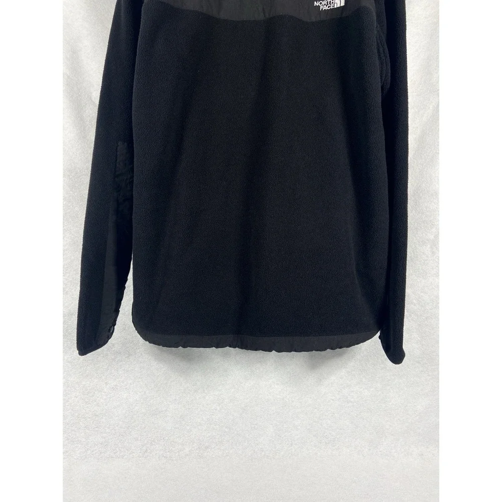 The North Face Denali Jacket Mens XL Black Fleece Lined Full Zip Polartec
